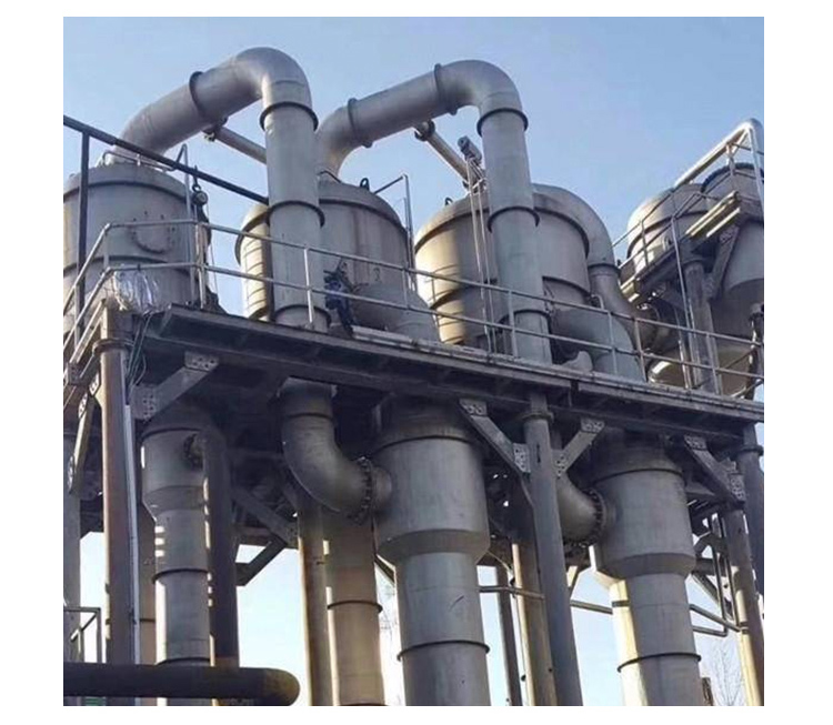 在使用多效蒸發(fā)器的時(shí)候遇到結(jié)垢的情況 在使用多效蒸發(fā)器的時(shí)候遇到結(jié)垢的情況