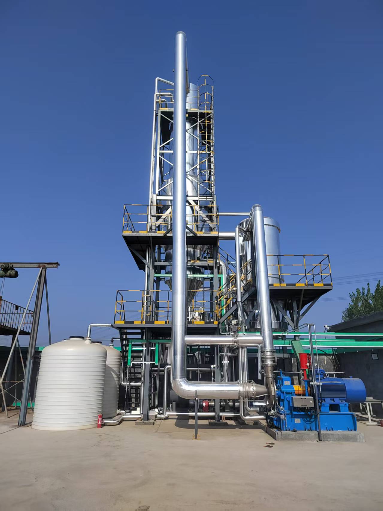 熱泵精餾蒸發(fā)系統(tǒng)乙醇精餾節(jié)能系統(tǒng)